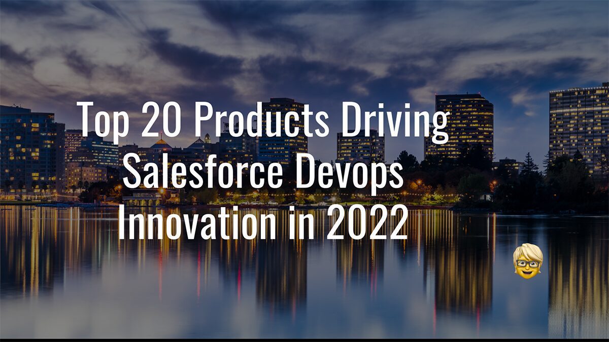 Top 20 Salesforce Devops Products
