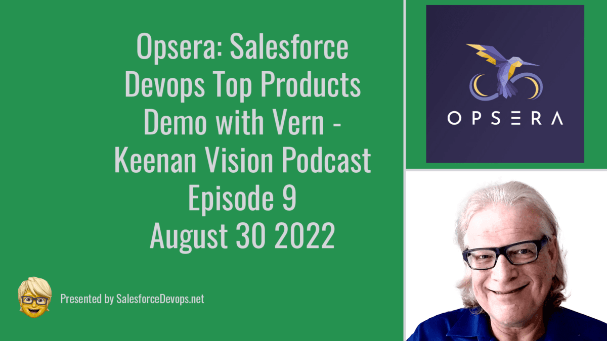 Opsera Demo Salesforce Devops Top Products