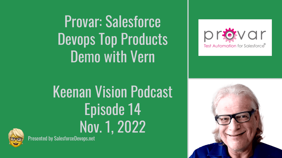 Provar Demo Top Products with Vern