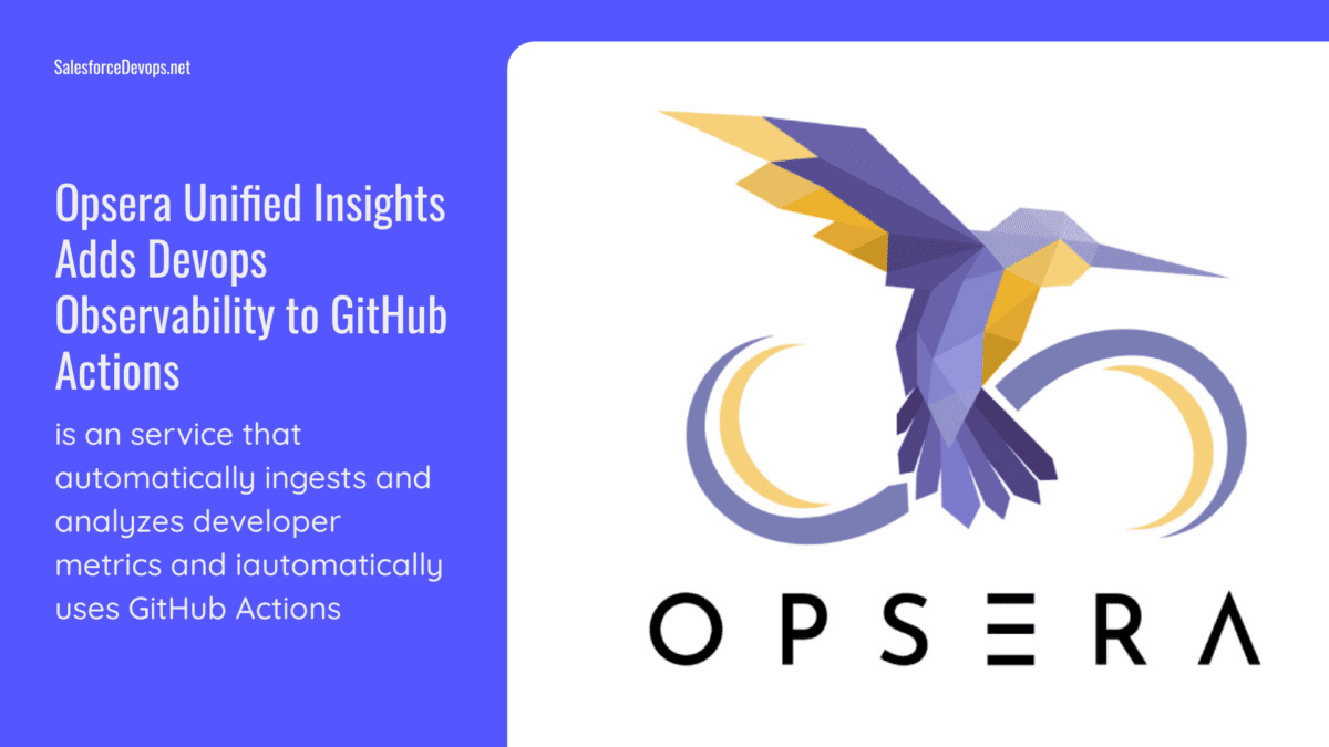 Opsera Unified Insights and GitHub Actions