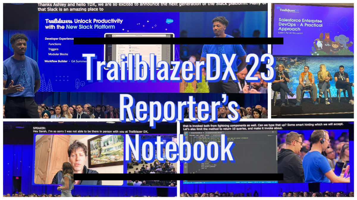 TrailblazerDX 23 Reporter's Notebook