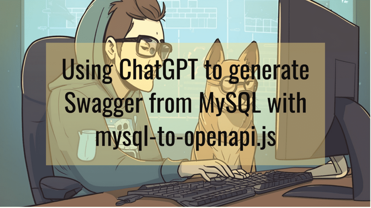 Using ChatGPT to generate Swagger from MySQL with mysql-to-openapi.js