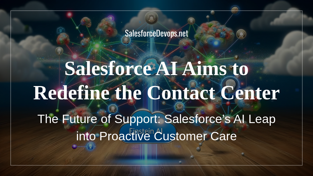 Salesforce AI Aims to Redefine the Contact Center